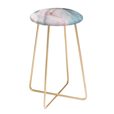 Elizabeth Karlson Calming Pastel Flow Counter Stool