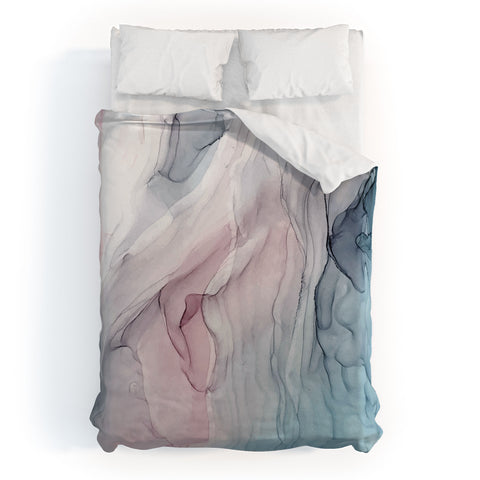 Elizabeth Karlson Calming Pastel Flow Duvet Cover