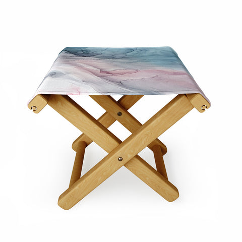 Elizabeth Karlson Calming Pastel Flow Folding Stool
