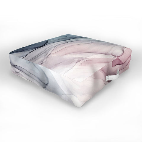 Elizabeth Karlson Calming Pastel Flow Outdoor Floor Cushion