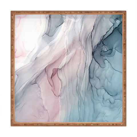 Elizabeth Karlson Calming Pastel Flow Square Tray