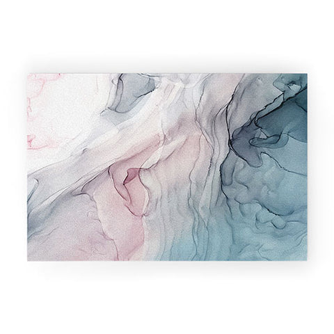 Elizabeth Karlson Calming Pastel Flow Welcome Mat