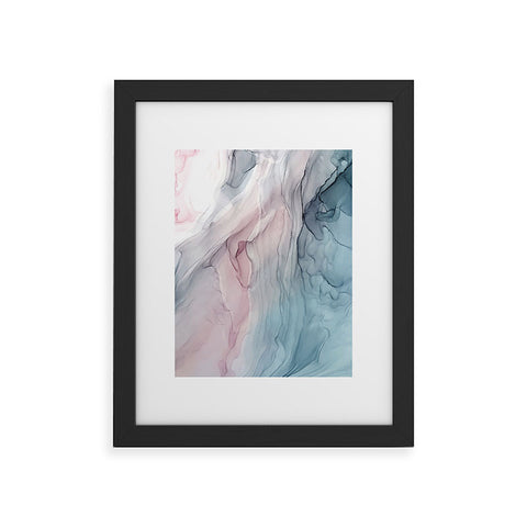 Elizabeth Karlson Calming Pastel Flow Framed Art Print