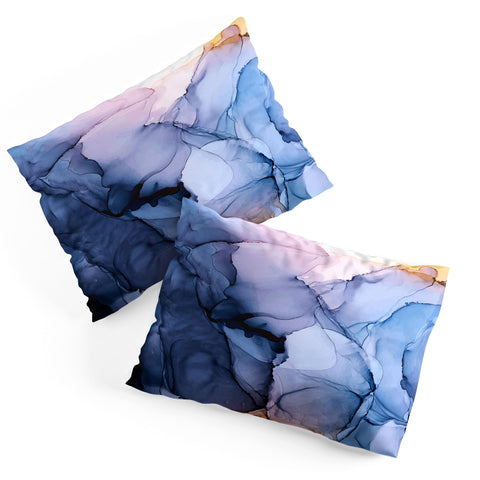 Elizabeth Karlson Captivating 1 Alcohol Ink Painting Pillow Shams