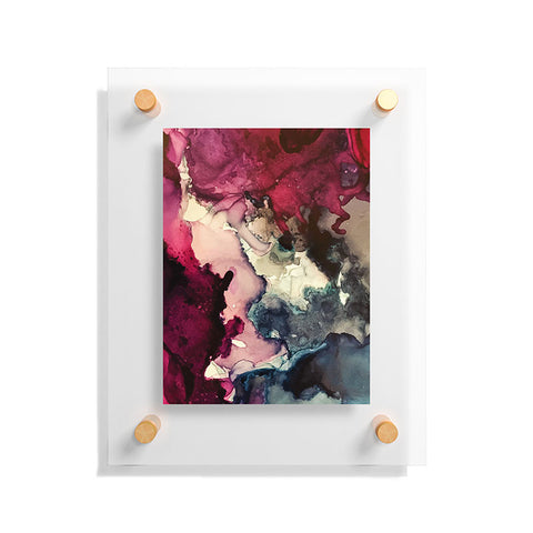 Elizabeth Karlson Dark Inks Abstract Floating Acrylic Print