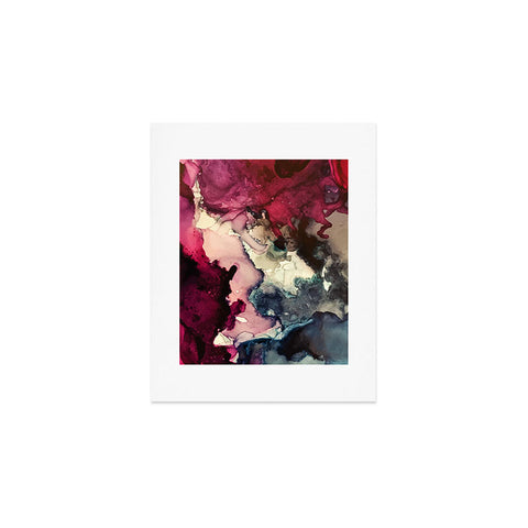 Elizabeth Karlson Dark Inks Abstract Art Print