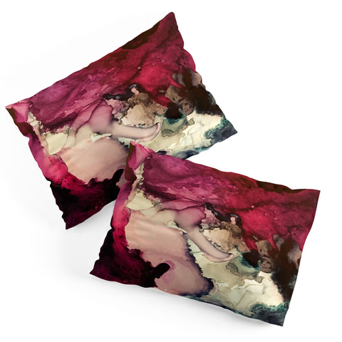 Elizabeth Karlson Dark Inks Abstract Pillow Shams