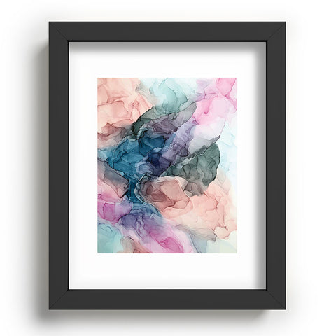 Elizabeth Karlson Heavenly Pastel Abstracts 2 Recessed Framing Rectangle