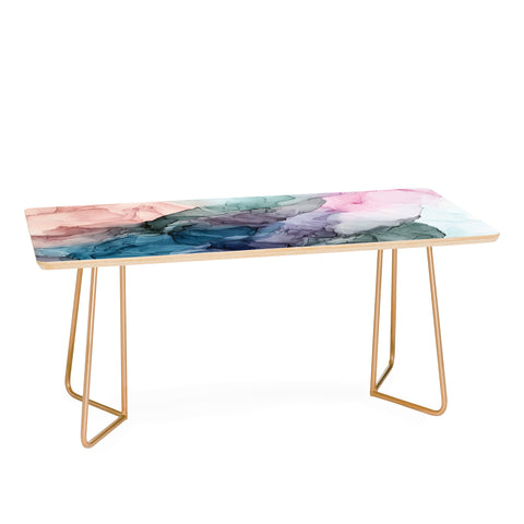 Elizabeth Karlson Heavenly Pastel Abstracts 2 Coffee Table
