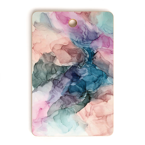 Elizabeth Karlson Heavenly Pastel Abstracts 2 Cutting Board Rectangle