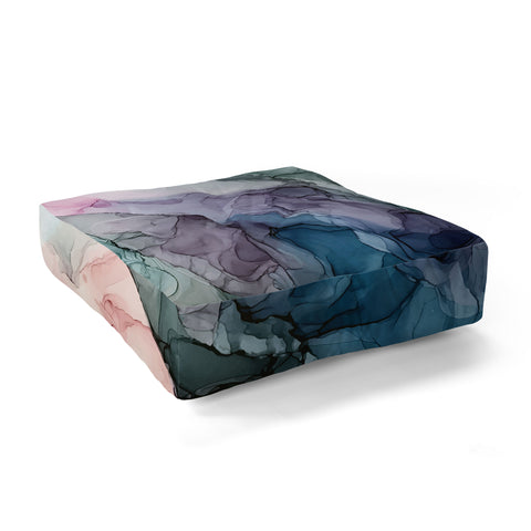 Elizabeth Karlson Heavenly Pastel Abstracts 2 Floor Pillow Square