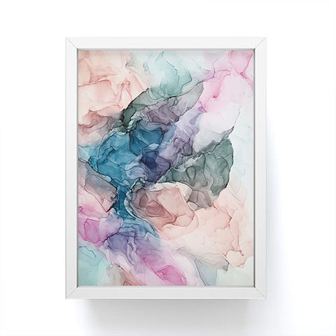 Elizabeth Karlson Heavenly Pastel Abstracts 2 Framed Mini Art Print