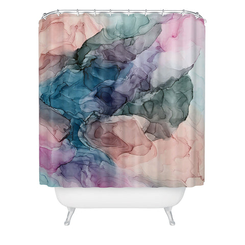 Elizabeth Karlson Heavenly Pastel Abstracts 2 Shower Curtain