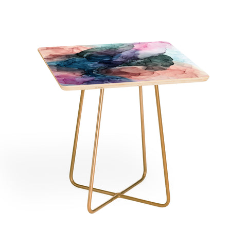 Elizabeth Karlson Heavenly Pastel Abstracts 2 Side Table