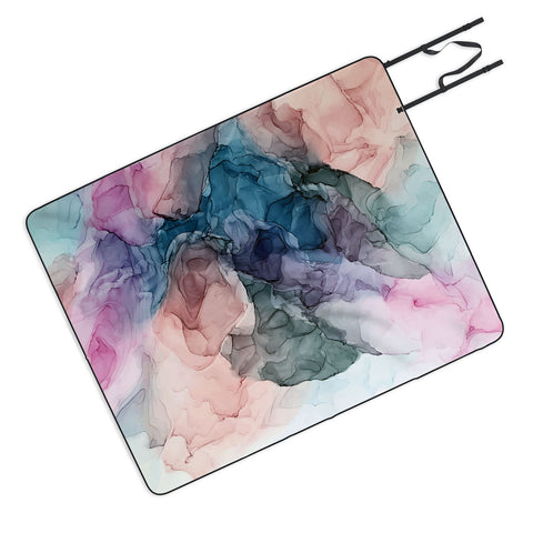 Elizabeth Karlson Heavenly Pastel Abstracts 2 Picnic Blanket