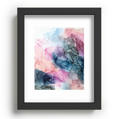 Elizabeth Karlson Heavenly Pastels Abstract 1 Recessed Framing Rectangle