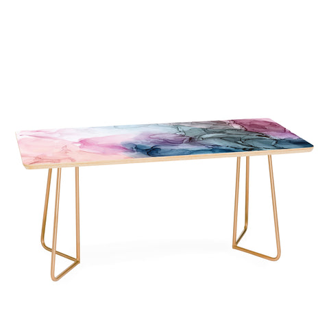 Elizabeth Karlson Heavenly Pastels Abstract 1 Coffee Table