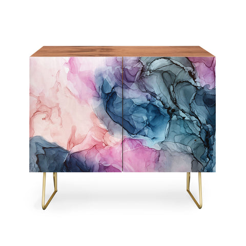 Elizabeth Karlson Heavenly Pastels Abstract 1 Credenza