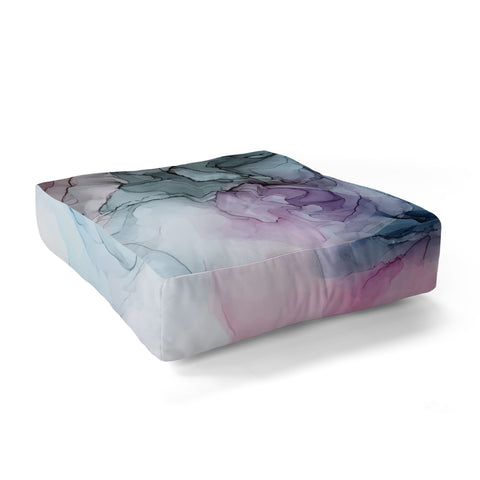 Elizabeth Karlson Heavenly Pastels Abstract 1 Floor Pillow Square