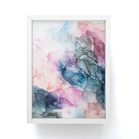 Elizabeth Karlson Heavenly Pastels Abstract 1 Framed Mini Art Print