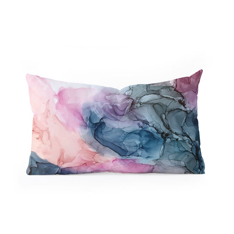 Elizabeth Karlson Heavenly Pastels Abstract 1 Oblong Throw Pillow