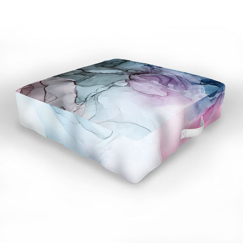 Elizabeth Karlson Heavenly Pastels Abstract 1 Outdoor Floor Cushion