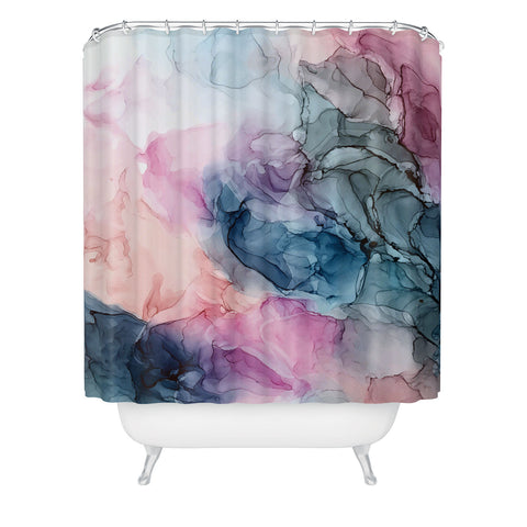 Elizabeth Karlson Heavenly Pastels Abstract 1 Shower Curtain