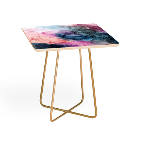 Elizabeth Karlson Heavenly Pastels Abstract 1 Side Table