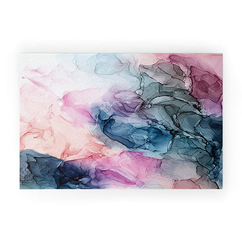 Elizabeth Karlson Heavenly Pastels Abstract 1 Welcome Mat