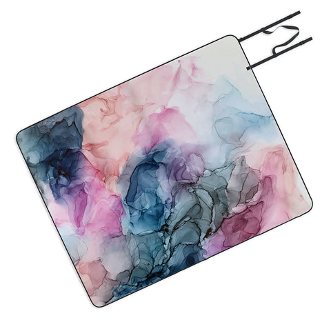 Elizabeth Karlson Heavenly Pastels Abstract 1 Picnic Blanket
