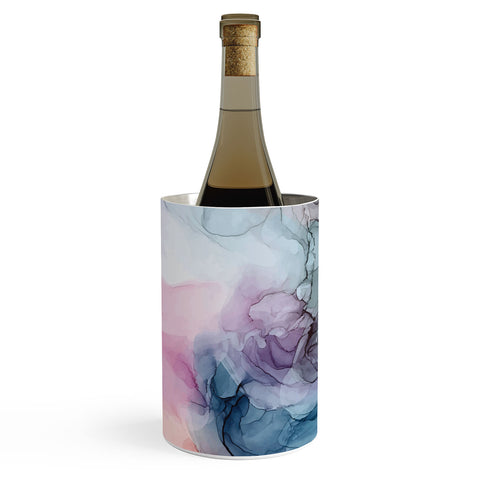 Elizabeth Karlson Heavenly Pastels Abstract 1 Wine Chiller