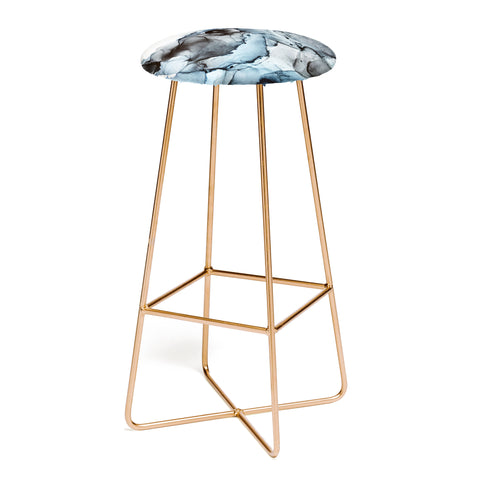 Elizabeth Karlson Smoke Show Abstract Bar Stool