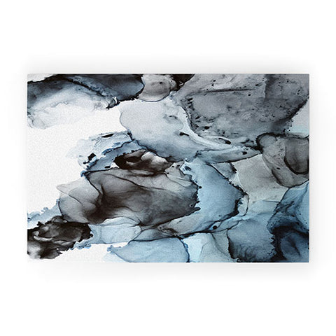 Elizabeth Karlson Smoke Show Abstract Welcome Mat