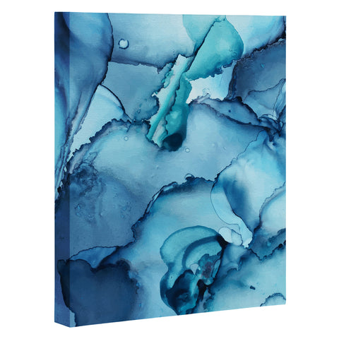 Elizabeth Karlson The Blue Abyss Abstract Art Canvas
