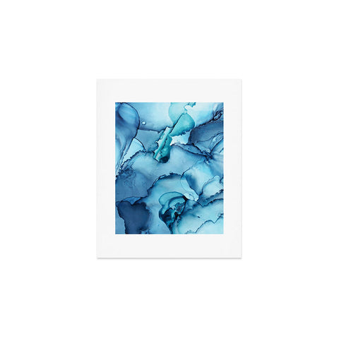 Elizabeth Karlson The Blue Abyss Abstract Art Print