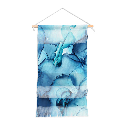 Elizabeth Karlson The Blue Abyss Abstract Wall Hanging Portrait