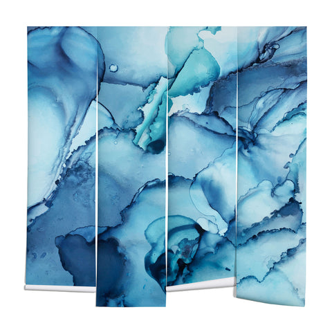 Elizabeth Karlson The Blue Abyss Abstract Wall Mural