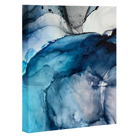 Elizabeth Karlson White Sand Blue Sea Art Canvas
