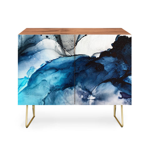 Elizabeth Karlson White Sand Blue Sea Credenza