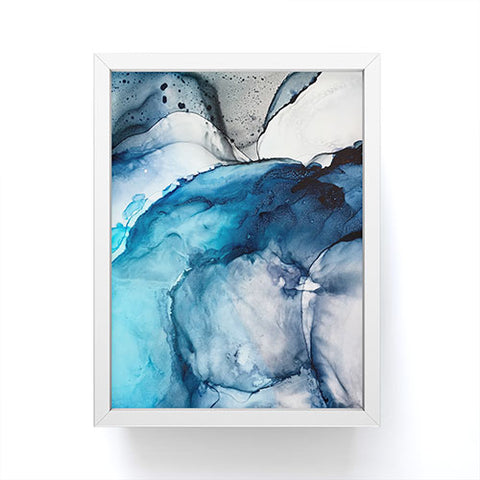 Elizabeth Karlson White Sand Blue Sea Framed Mini Art Print