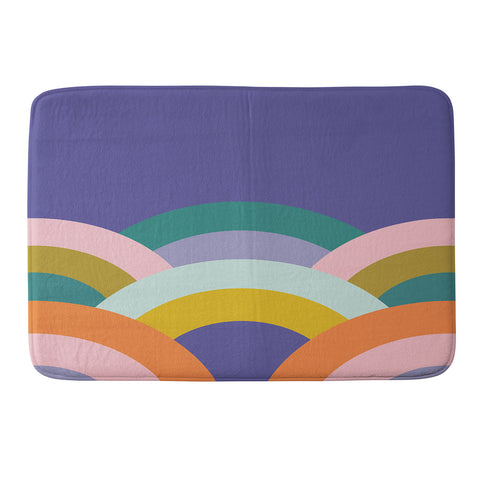 Elizabeth Olwen Over the Rainbow I Memory Foam Bath Mat