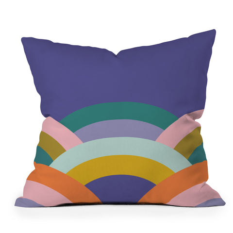 Elizabeth Olwen Over the Rainbow I Throw Pillow
