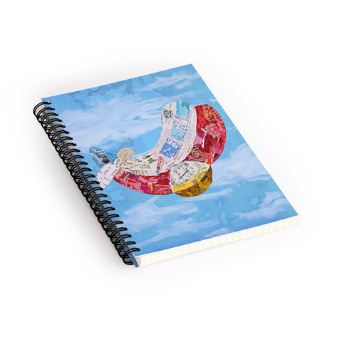 Elizabeth St Hilaire Airplane Spiral Notebook