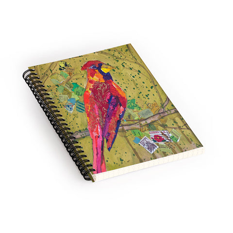 Elizabeth St Hilaire Alabama Cardinal Spiral Notebook