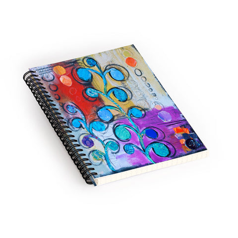 Elizabeth St Hilaire Circle Trees A Spiral Notebook