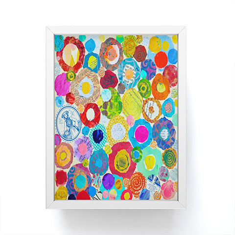 Elizabeth St Hilaire Concentric Circles Framed Mini Art Print