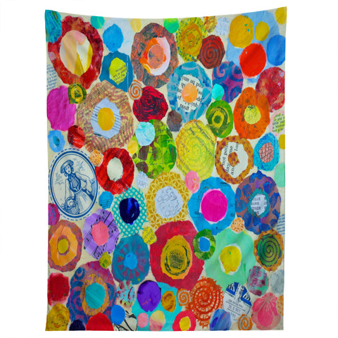 Elizabeth St Hilaire Concentric Circles Tapestry