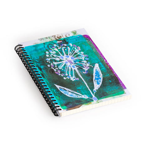 Elizabeth St Hilaire Dandelion Blooms Spiral Notebook