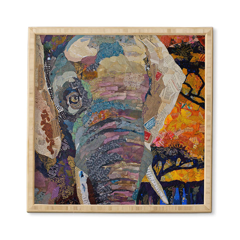 Elizabeth St Hilaire Elephant Framed Wall Art