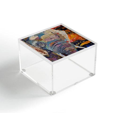 Elizabeth St Hilaire Elephant Acrylic Box